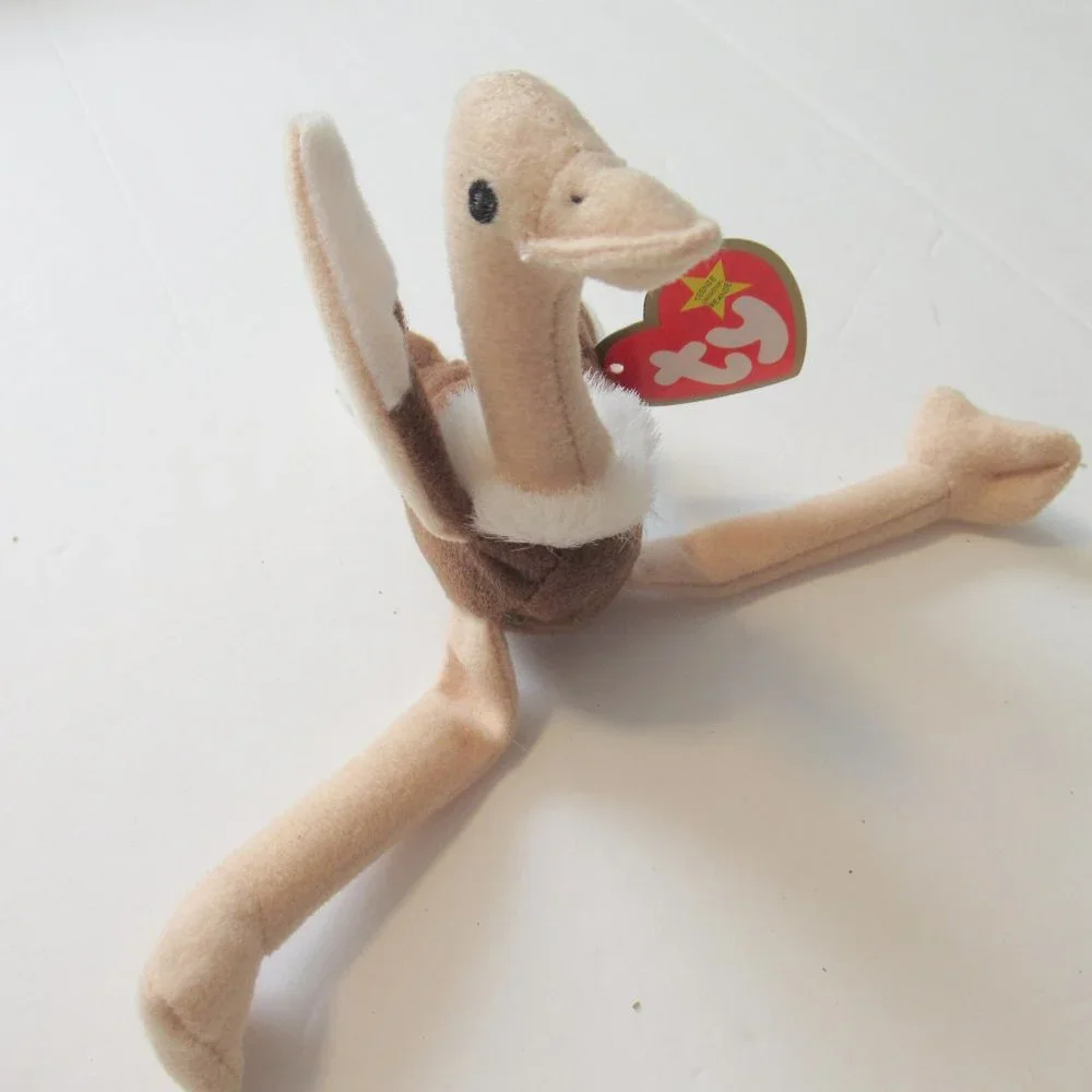 Stretchy the catnip teenie Ostrich